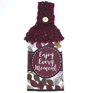 Crochet Top Hanging Kitchen Towels